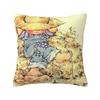 Custom Luxury Cute Sarah Kay Cushion Cover Velvet Cartoon Throw Pillow Case Living Room Decoration