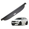 Шторка багажника - Volvo XC60 10-17 - Черная - Выдвижная шторка - Алюминиевые крепления