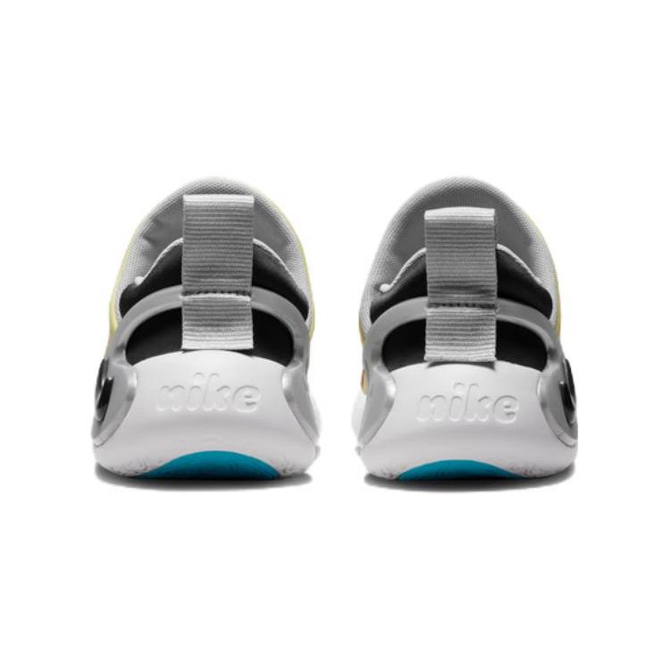 Nike Dynamo GO Нескользящая Амортизация Устойчивая к истиранию Низкие Детские Повседневные Кроссовки Желтые Синие Детские DZ4127-700
