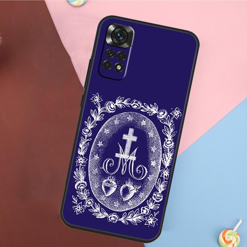 Безупречный чехол с изображением Девы Марии и Иисуса для Xiaomi Redmi Note 11 Pro 11S 8 9 12 10 Pro 10S 9S Redmi 9 10 12C 9C 10C Задняя крышка
