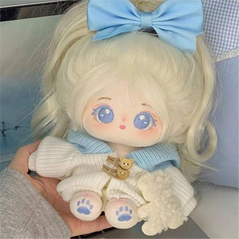 Pretty Dress Outfit Cute Hoodie Girls Brithday Gift Plush Toys Dress Up Clothing
