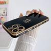 Для Для iPhone 15 Pro Max Чехол для телефона с покрытием в виде розы и рамкой Для Для iPhone 11 12 13 14 16 Plus Мягкий силиконовый защитный чехол