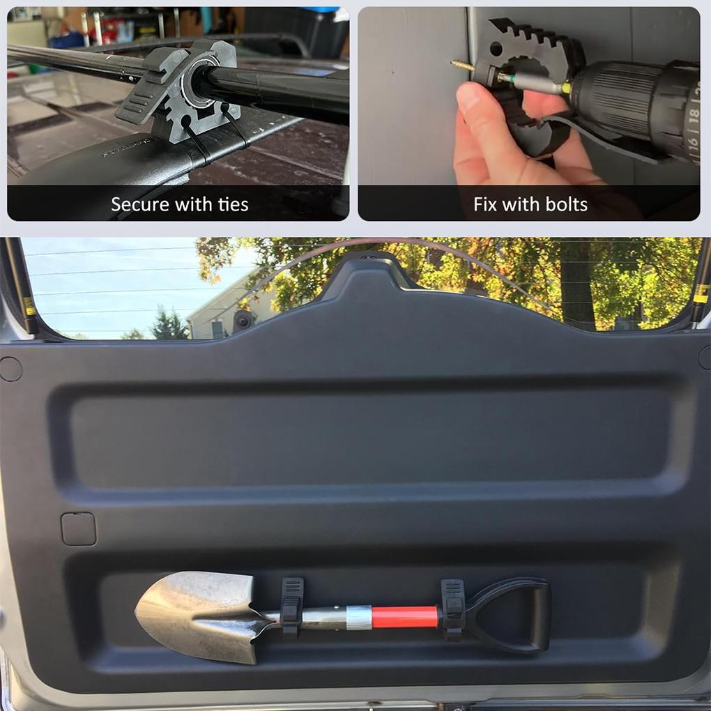 2 шт. быстрозажимной зажим для монтажа инструментов, оборудования, авто, внедорожных квадроциклов, UTV, грузовиков, прицепов, лодок, аксессуаров 1-1/3'' до 1-3/7''