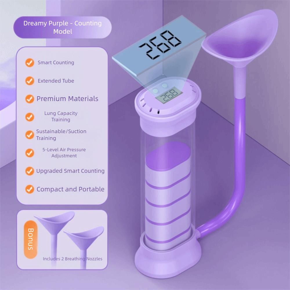 Эргономичный дизайн Дыхательный тренажер с гантелями Тренажер для мышц живота Фитнес-оборудование