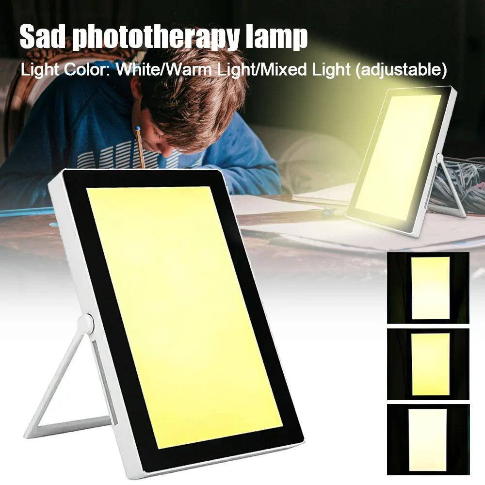 Лампа для дневной терапии SAD Light 35000 Люкс LED Ligh Happy Mood Light Therapy Seasonal Affect Dispression Lamp