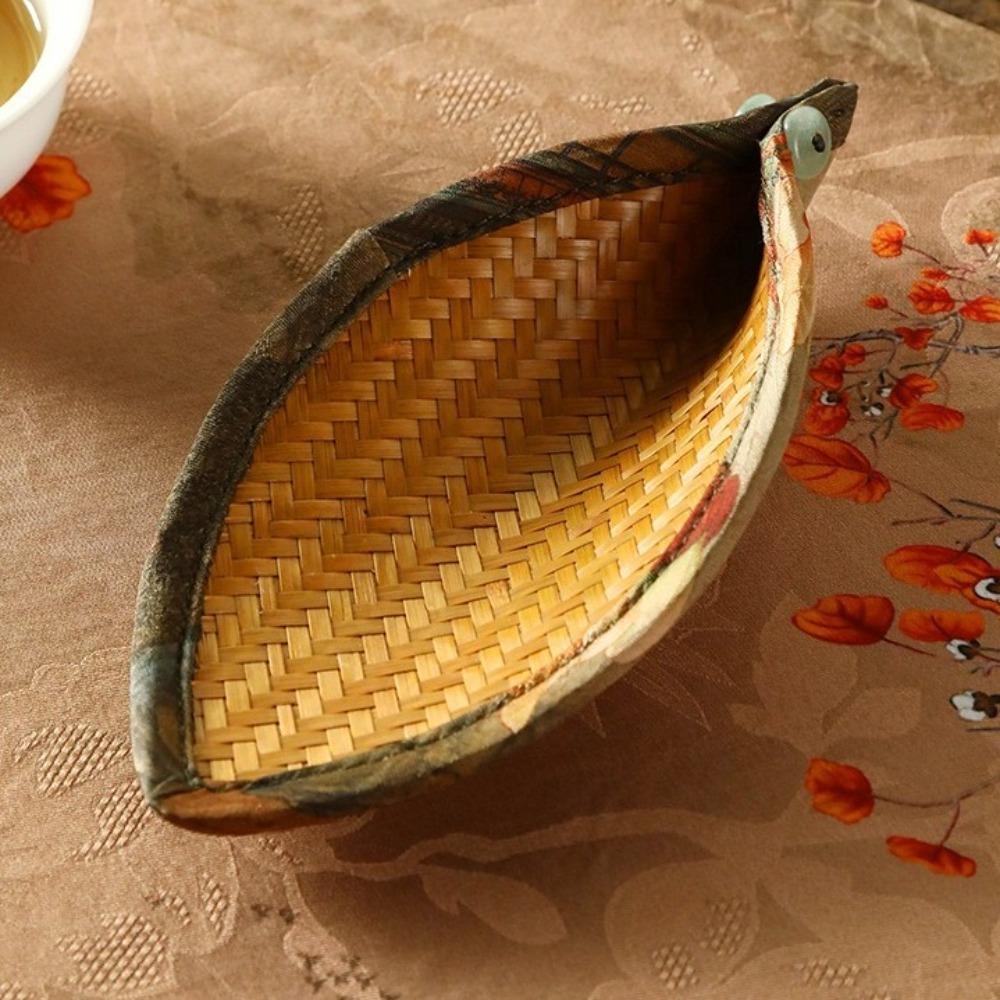 Бамбуковый плетеный чай Chaze Ретро Чайный совок Кунг-фу Чайные аксессуары Чайная лопатка Чайный энтузиаст