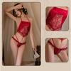 Erotic Lingerie Retro Pure Desire Style Sexy Lace Seduction Bellyband Bed Teasing Flirting Sex Uniform No Take Off Pajama Set