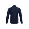 Under Armour Куртка для гольфа Storm Midlayer Logo с воротником-стойкой, мужская, темно-синяя 1369667-408
