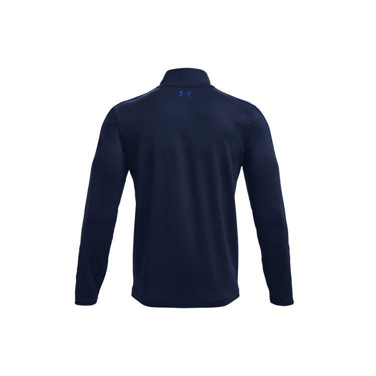 Under Armour Куртка для гольфа Storm Midlayer Logo с воротником-стойкой, мужская, темно-синяя 1369667-408