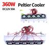 360 Вт DC12 В Пельтье-охладитель с радиатором Полупроводниковый кондиционер Система охлаждения Термоэлектрический Пельтье-охладитель