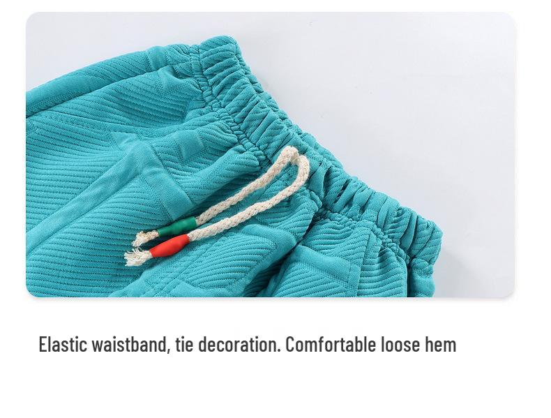 Костюм-двойка свитер для мальчиков и девочек Осень 2025 - Модный повседневный наряд для детей