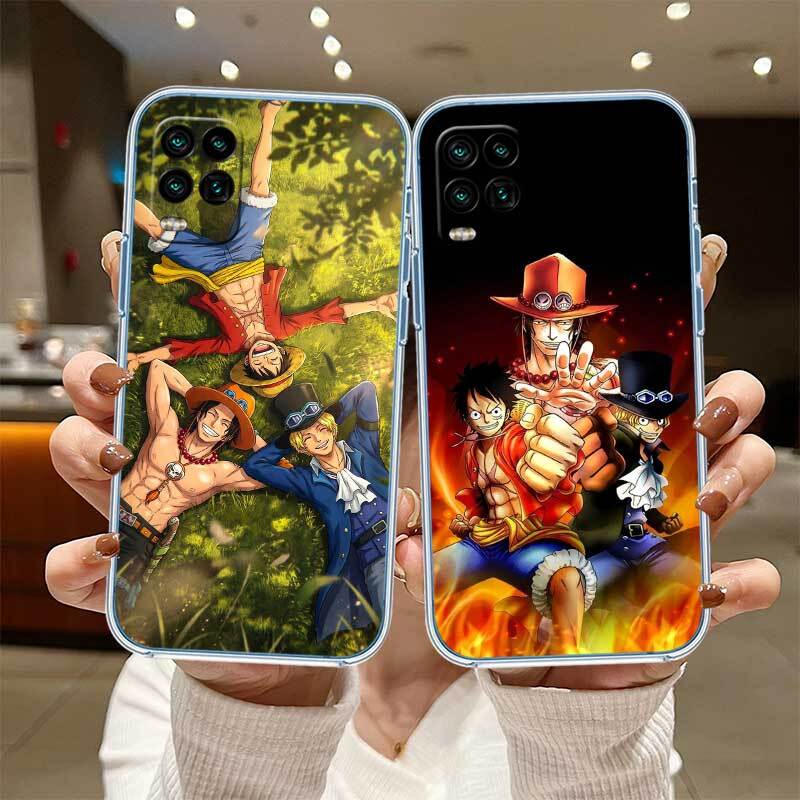 One Piece Luffy ACE Sabo Phone Case for Motorola G14 G15 G24 G30 G31 G32 G34 G41 G42 G51 G52 G50 G60S G60 G62 G72 G71 G73 G84 G85 G200 E32