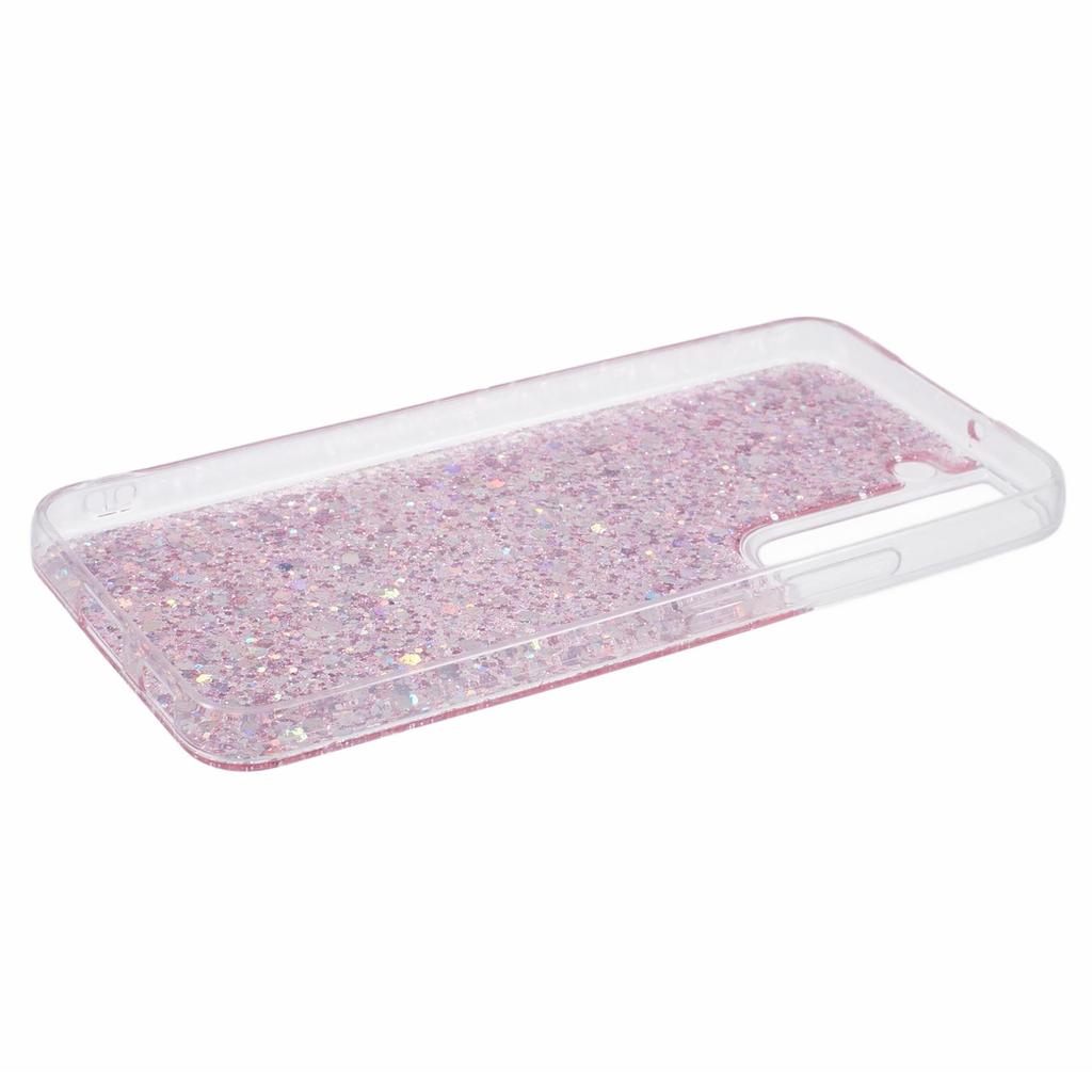 For Samsung Galaxy S23 TPU Case Sequins Powder Sparkle Phone Cover