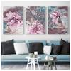 Abstract Painting Flower Poster Nordic Decoration Posters And Prints Home Wall Art Flowers Decorative Pictures Unframed