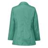 Women Solid Open Front Pockets Cardigan Formal Suit Long Sleeve Blouse Coat