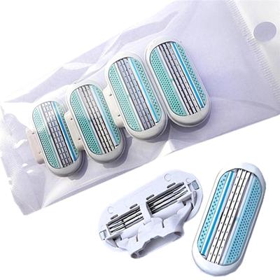 1-20 шт., женские модные простые в использовании трехслойные портативные аксессуары, инструменты для красоты Venus, лезвия для бритвы, картриджи для бритв
