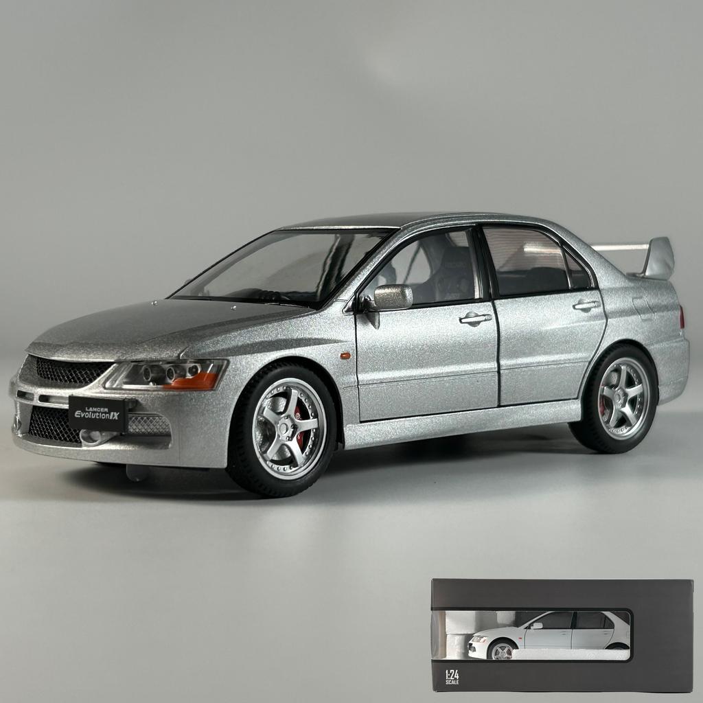 JDM-1:24 Мицубиси Лансер Эволюшн EVO9 Компактный Автомобиль Сплав Металл Литье под Давлением Модель Автомобиля Лучший Подарок на День Рождения Для Детских Игрушек Коллекционирование