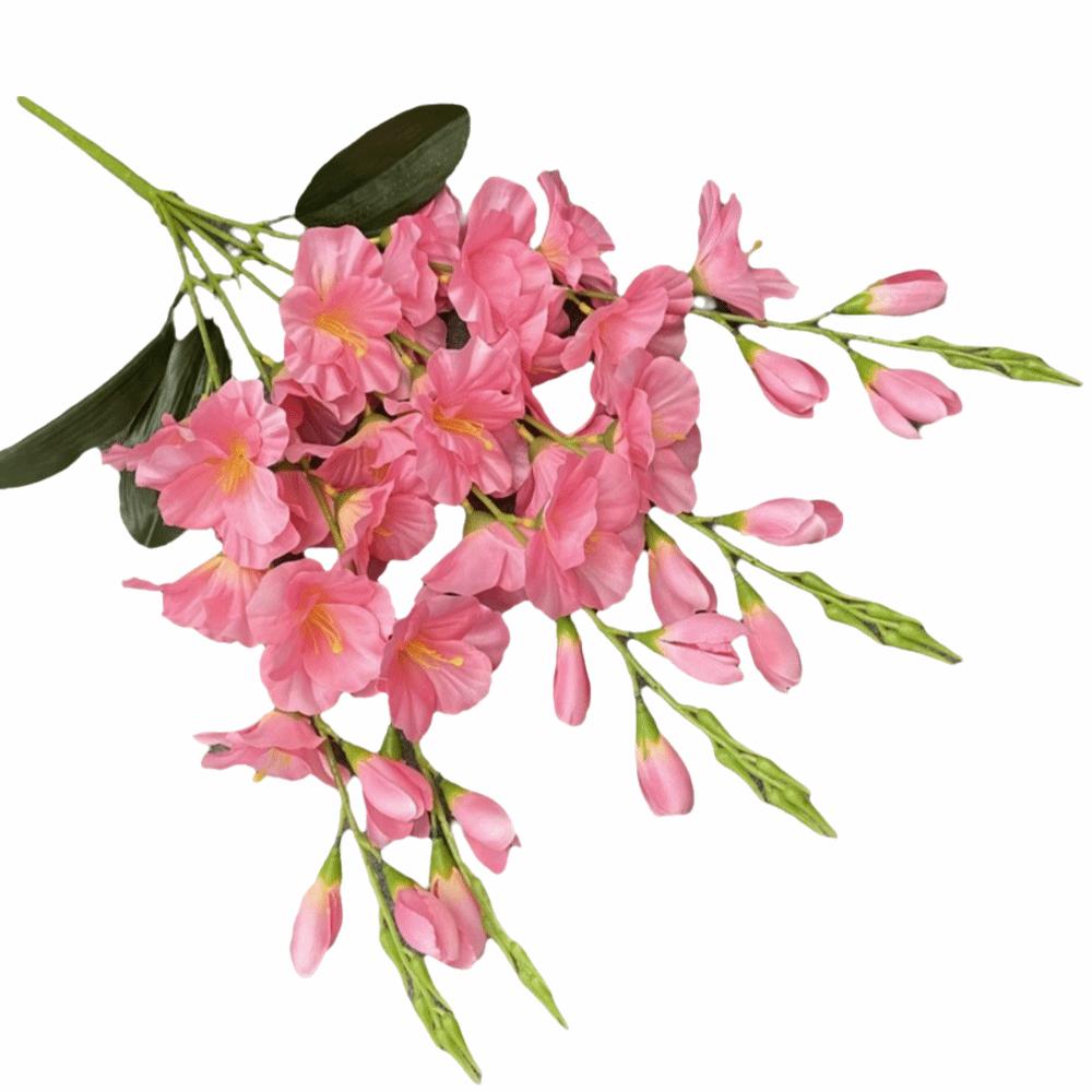 62cm Artificial Gladiolus Flowers DIY Fake Flowers Artificial Hyacinth Violet Flower Home Decor