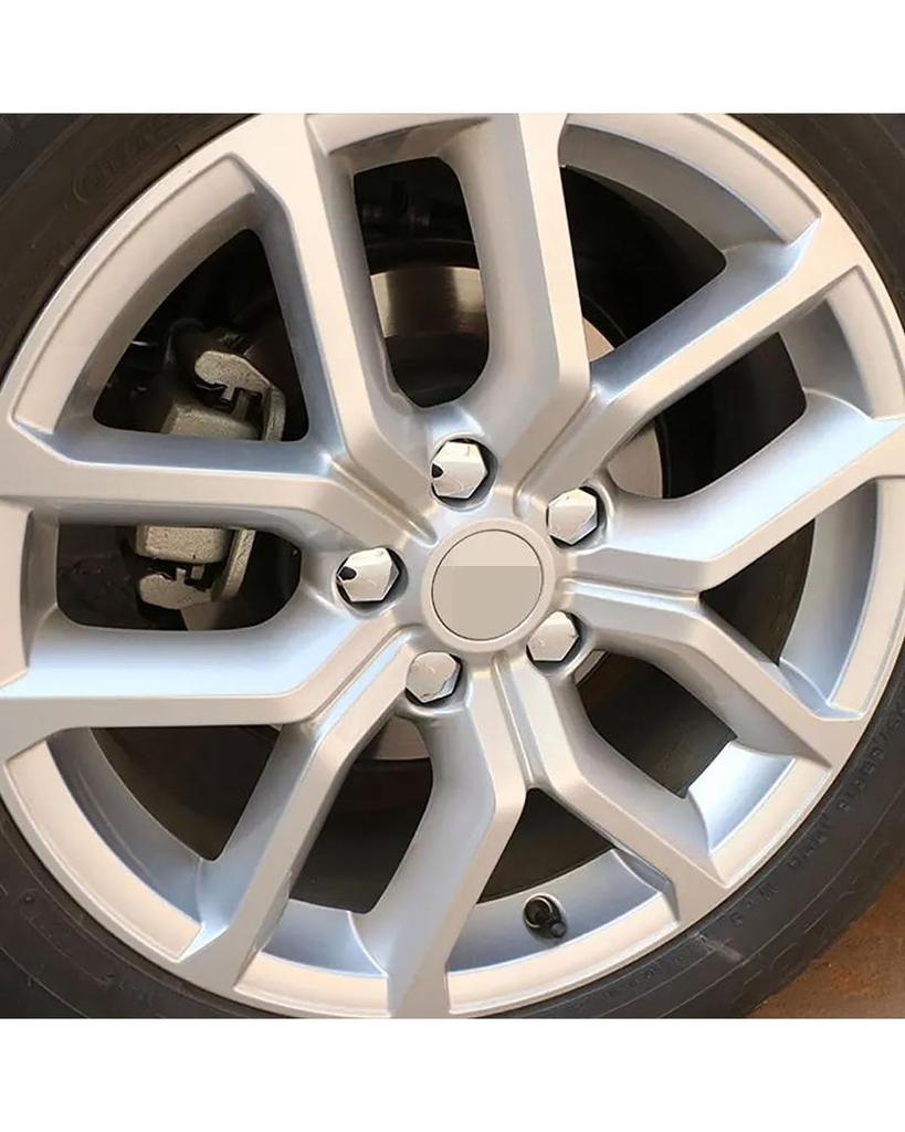 Wheel Cap 17mm 19mm 21mm Universal Auto Parts Tire Nut Wheel Hub Decorative Plastic Shell Nut Protection Cover 20pcs Wheel Cover(19MM)