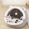 Cat Nest House for Cats Cave Cat Bed Kennel Cats Four Seasons Universal Semi-Closed Cute and Comfortable Cat Nest Kittens Cave