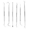 6pcs / Set 4pcs Stainless Steel Universal Gun Hunting Cleaning Kit Tactical Rifle Pistol Gun Cleaning Tool
