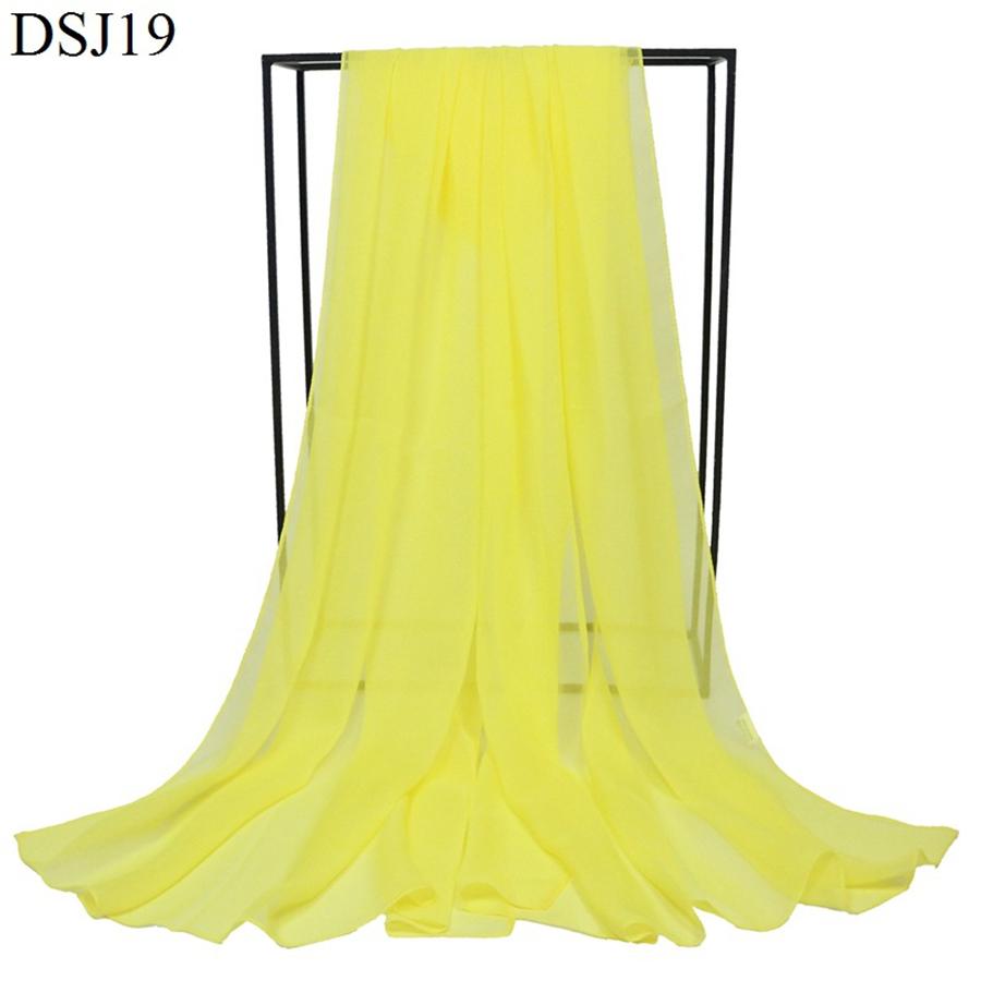 Новый однотонный шелковый шарф из жоржета для женщин, монохромные красные шарфы, солнцезащитная накидка, женские тренировочные шарфы для дефиле, танцевальные накидки