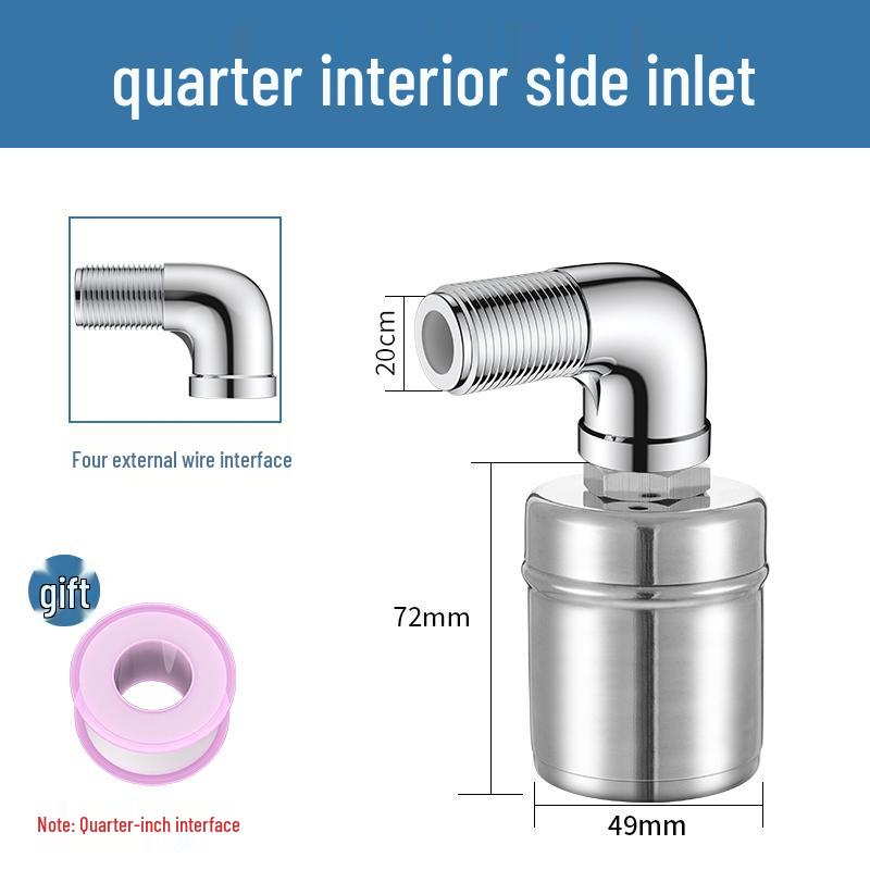 304 Stainless Steel Automatic Float Valve for Water Level Control