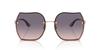 Sunglasses HC7146BD CD454 SHINY ROSE GOLD 60 [Coach] Women's