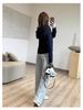 Lu Series Minimalist Supermodel Wide-Leg Pants - High-Waisted Slimming Modal Casual Pants (KK332)