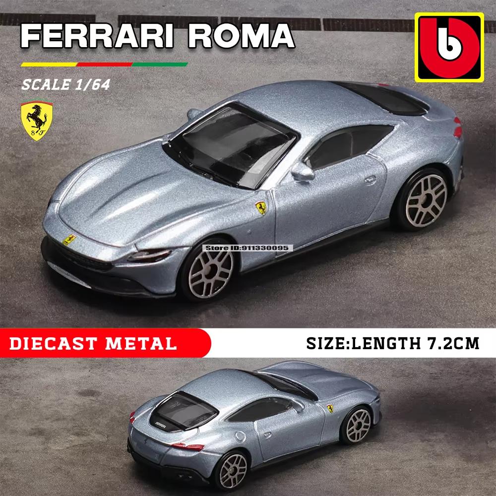 Ббураго 1:64 Серия Ferrari California T 488 PISTA ROMA сплав роскошный автомобиль литьевая модель автомобиля игрушка коллекция подарок