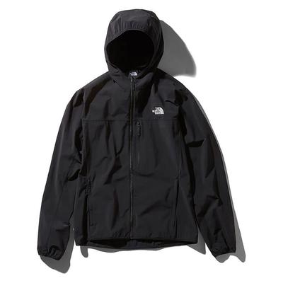 Толстовка с капюшоном North Mountain Soft Shell с водоотталкивающим эффектом, легкая, SS23, черная, размер S [The Face], мужская