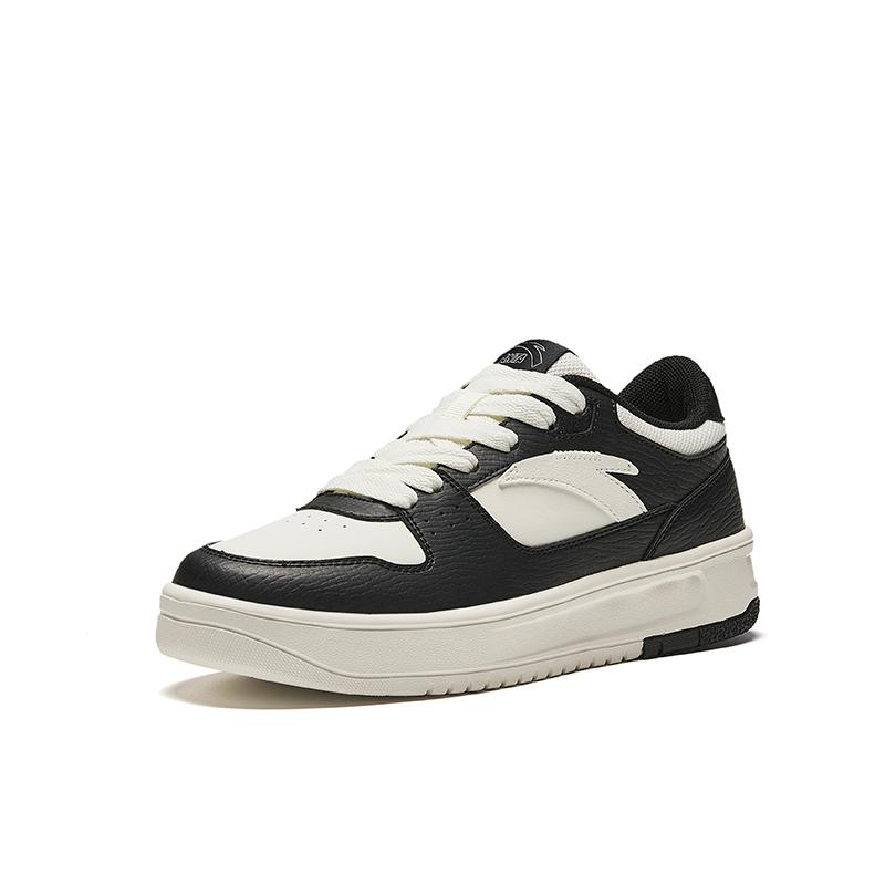 Anta Легкие Белые Кроссовки Увеличивающие Рост Легкие Низкие Скейтборд Обувь Женские Черные Кроссовки 922438010-5