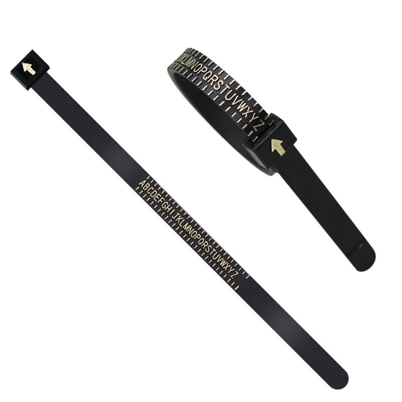 Ring Measurement Tool Set with Connected Gauge Pieces and a Graduated Tapered Mandrel for Checking Existing Rings and Supporting Light Shaping