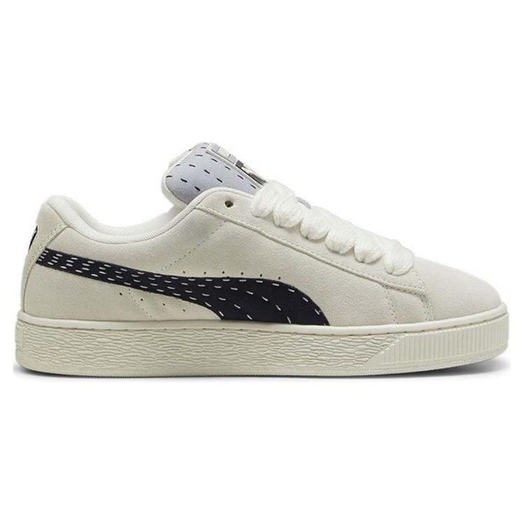 Puma Замша XL Sashiko - теплые белые кроссовки унисекс кремово-серые 395777-02