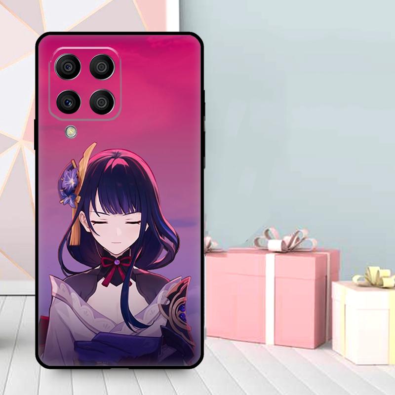 Чехол для игры Baal Genshin Impact для Samsung Galaxy M56 M52 M32 M53 M16 M11 M21 M31 M35 M12 M13 M14 M15 M36 M55 M34 M54