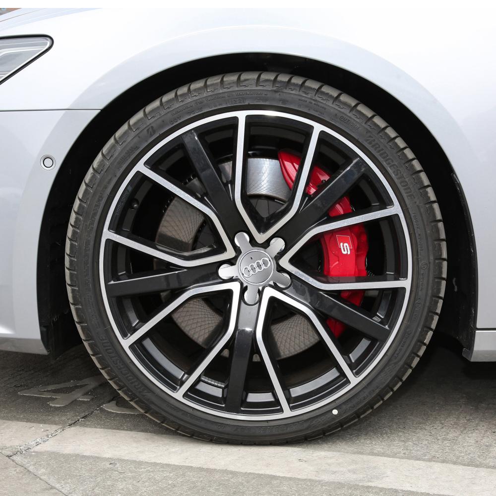 For Audi B7 4pcs Five Claws Car Wheel Center Hub Cap Tire Rim Badge Cover For Audi QUATTRO Sline A3 A4 B8 B7 8P A5 A7 A8 Q3 Q5 Q7 Accessorie