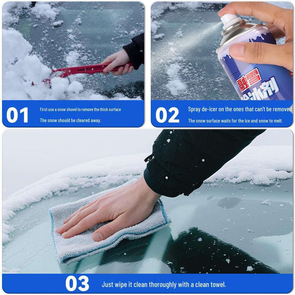 Размораживатель лобового стекла и окон автомобиля, снегоплавитель