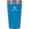 STANLEY Stackable Vacuum Pint, 0.47L, Azure, Vacuum Insulated Tumbler, Stainless Steel, Keeps Coffee Hot or Cold, Beer, Outdoor Activities, Sports, Di