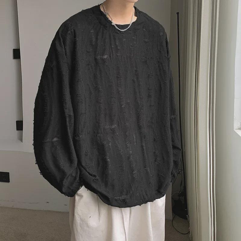 Men's Trendy Oversized Summer Hole T-Shirt