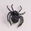 Винтажная женская брошь-паук со стразами, брошь на булавке, значок на сумке, ювелирное изделие в подарок