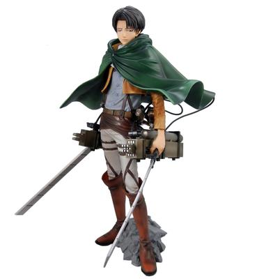 MASTER STARS PIECE THE LEVI высота 20 см 3D маневрирующее устройство высота 18 см 2 типа полная комплектация Атака титанов Фигурка (Levi + ver.MSP комплект)