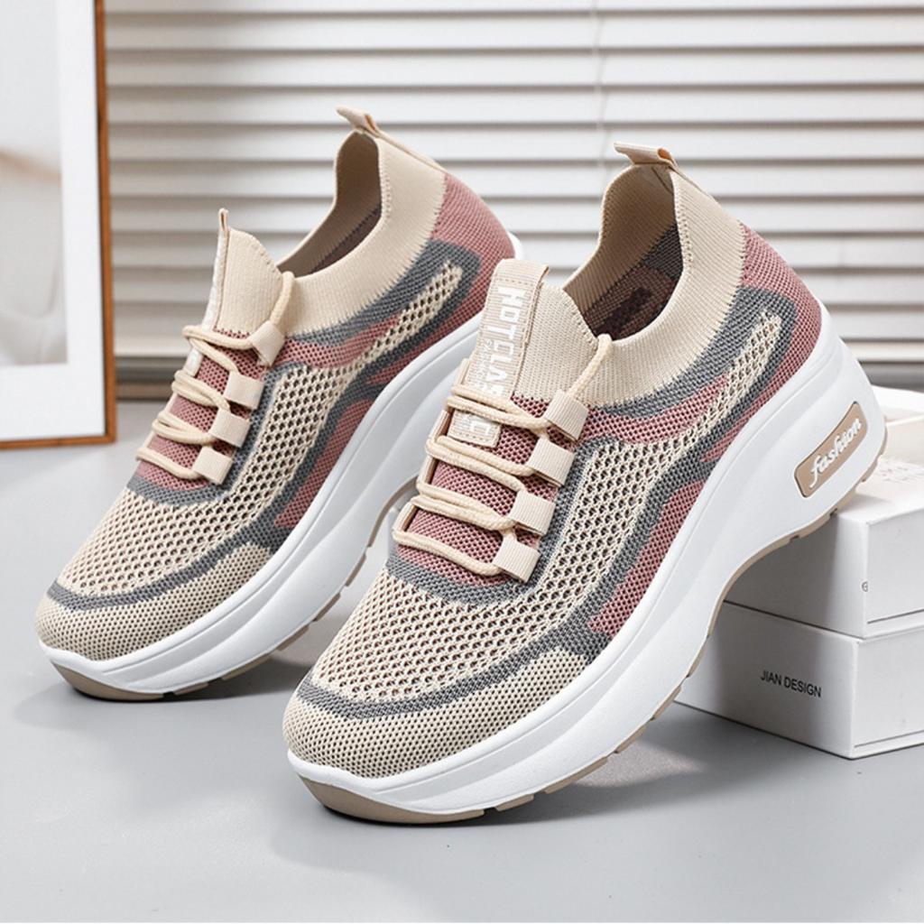 Shoes, Thick Soled Shoes, Casual Shoes, Women's Shoes, Height Increasing Shoes, Breathable Shoes