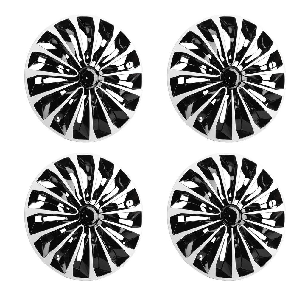 4 шт. Колпаки на ступицы колес 14 дюймов, крепление на клипсах, стильный дизайн для автомобильных шин R14