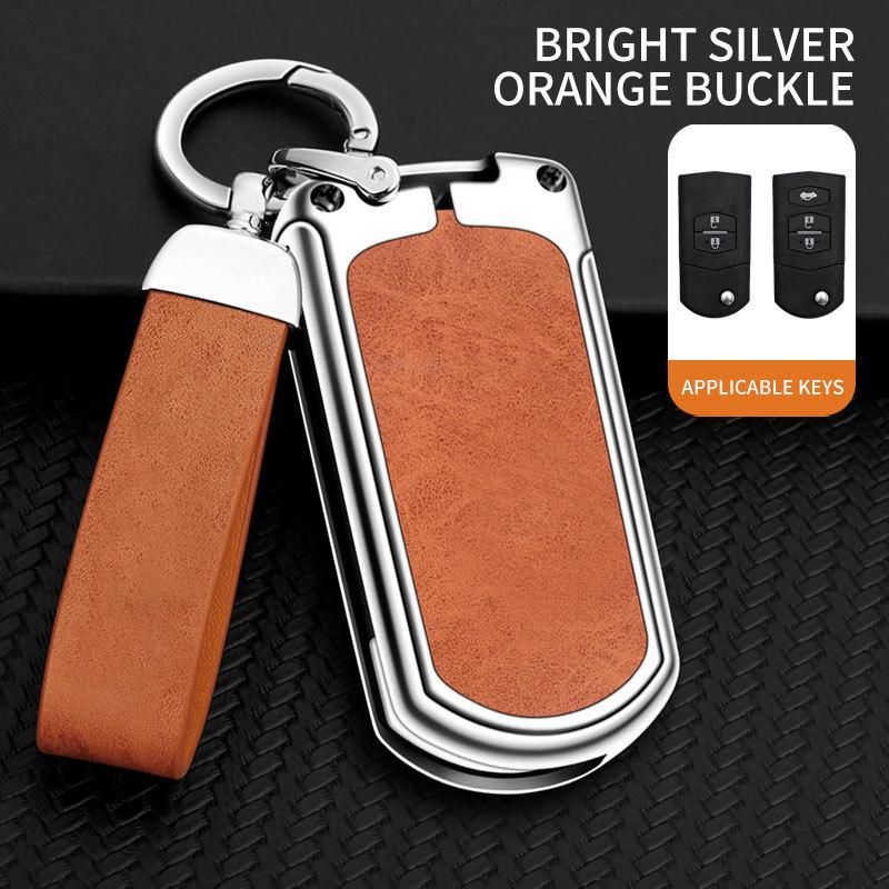 Mazda Key Cover Compatible with Axela, CX4, Atenza, CX5, Mazda3, CX30, CX3, Mazda6, CX8