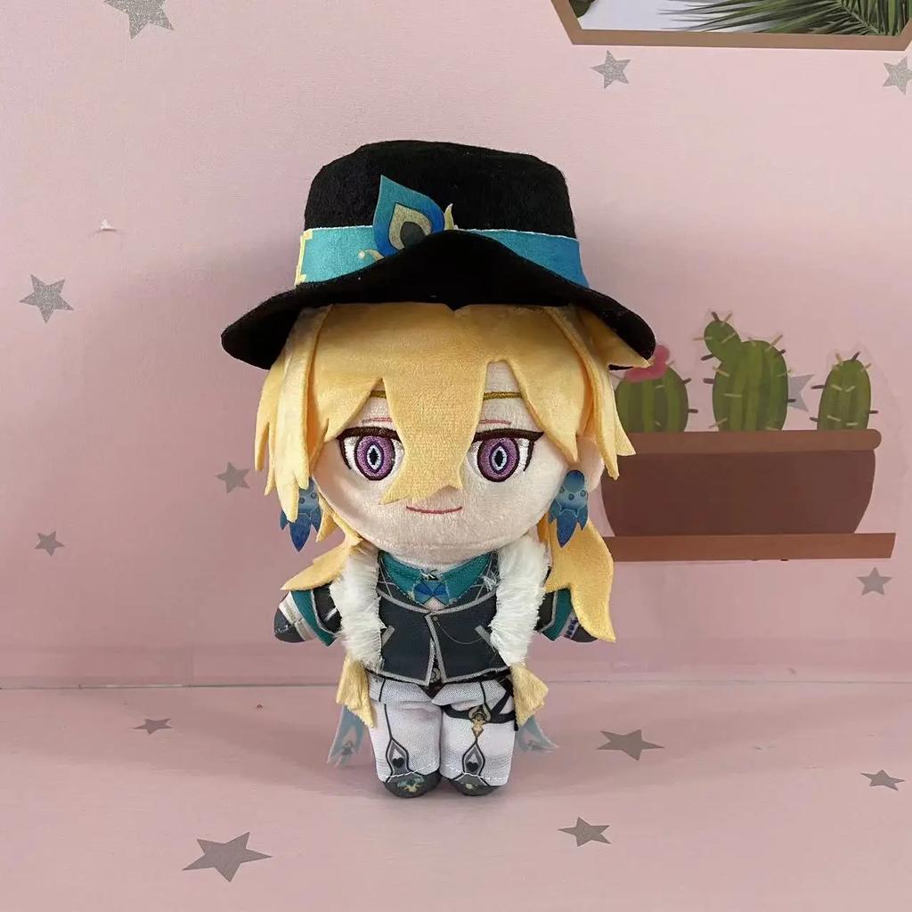 Honkai: Star Rail Aventurine Plush Doll Toy 20cm Cartoon Cosplay Cute Soft Stuffed Pillow Gift