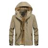 Men's Autumn and Winter Youth Outdoor Jacket Men's Clothing Fleece Thickened Windproof Sports Casual Men's Jacket Tide