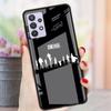 Аниме черный стеклянный чехол для Samsung Galaxy A52 A71 A50 A51 A70 A21s A31 A72 A10 A12 A30 A22 5G чехол для телефона