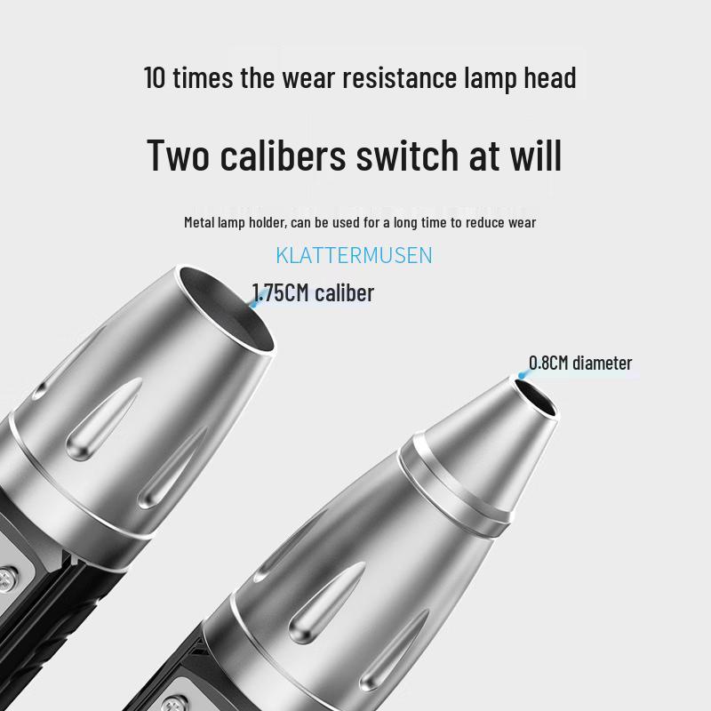 Фонарь для осмотра Smiling Shark ZY-D518 с четырьмя светодиодами, нефритовый