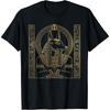 Anubis Egyptian Diety Egypt Pyramid Ancient Egypt T-Shirt(1)