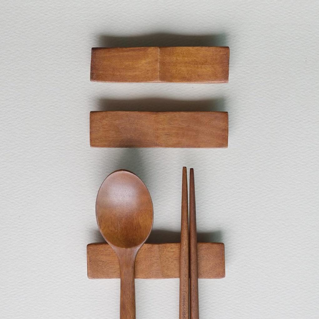 Romwood Rosewood Wooden Spoon Rest Cloud